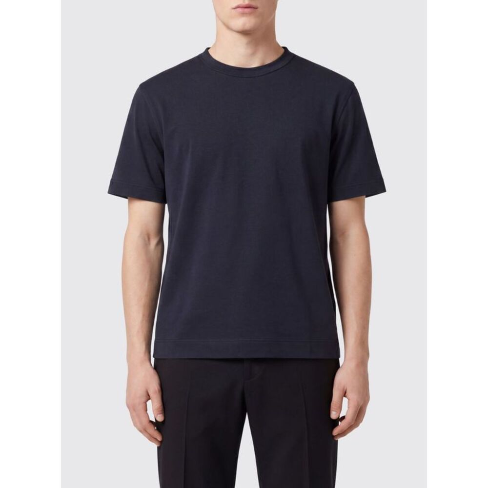 Zegna T-Shirt Men Blue